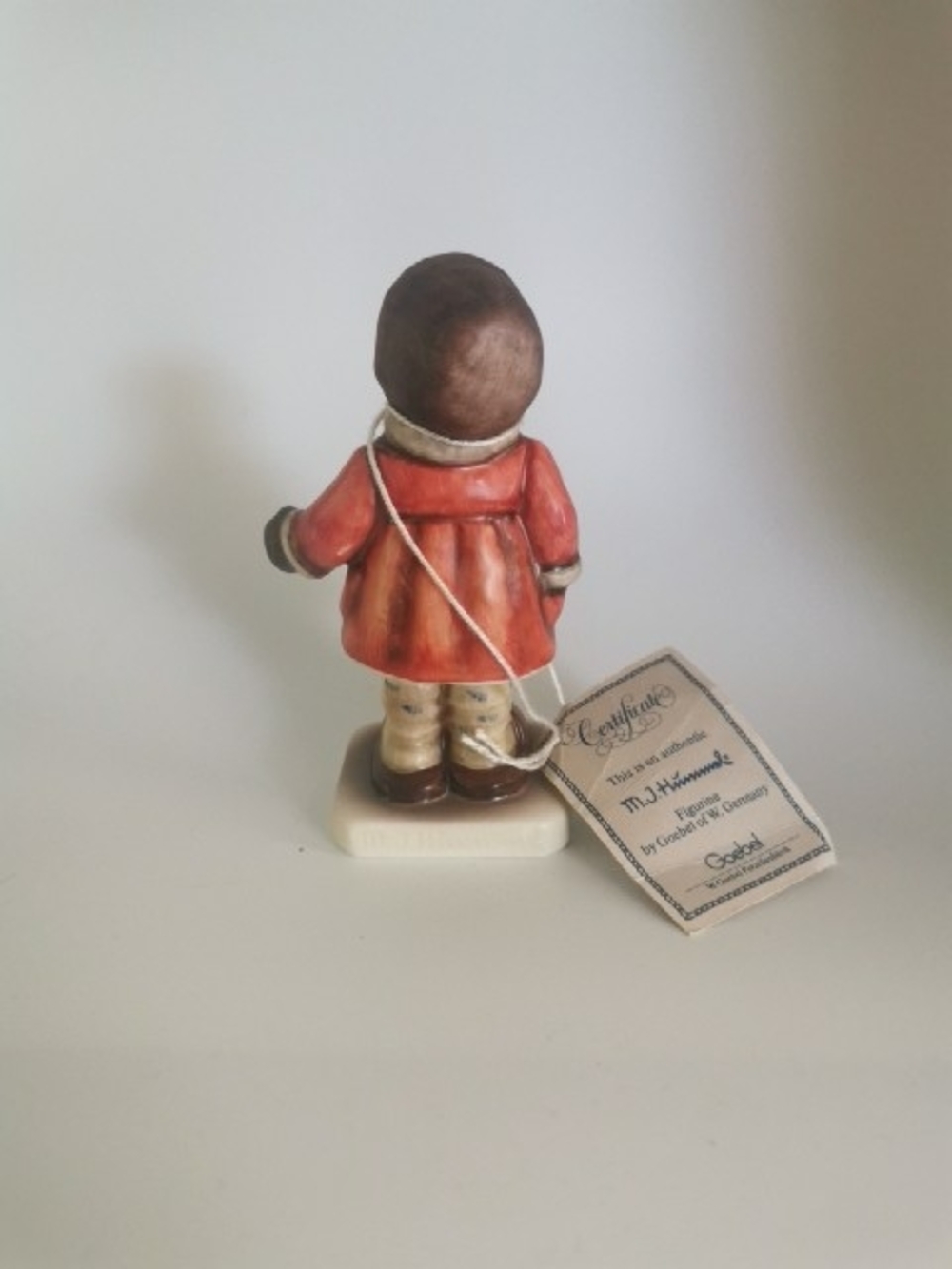 Geobel Hummel Figurine "Winter Song" 476 1987 - Picture 3 of 6
